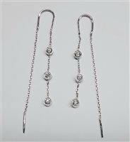 Ohrringe Soprana Dame Diamanti in Gold Diamante OB TRILOGY BRILL 0.54